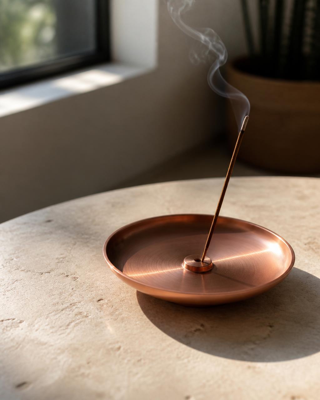 Copper Incense Dish
