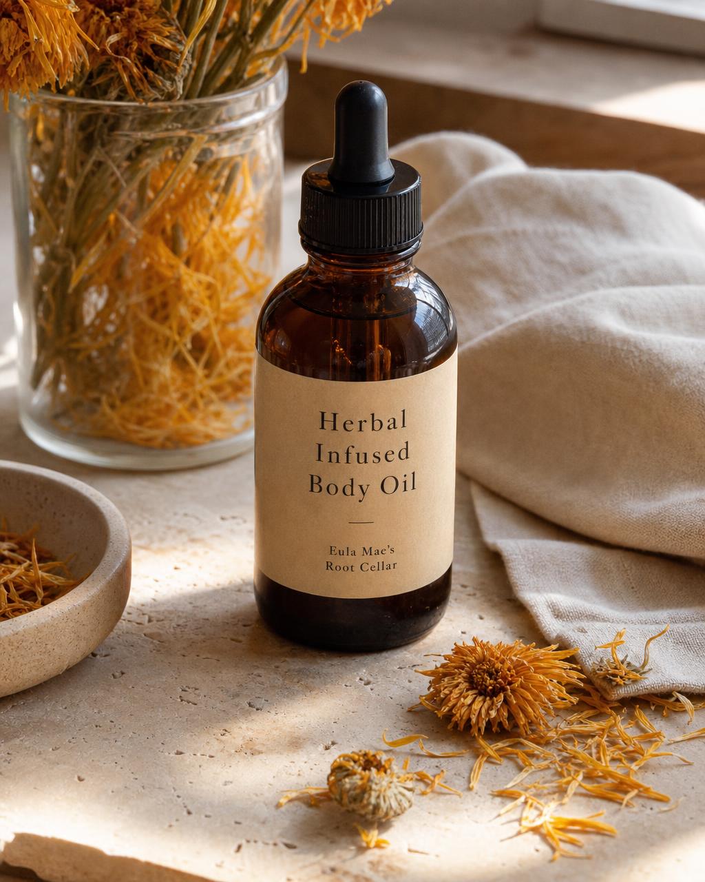 Herbal Infused Body Oil
